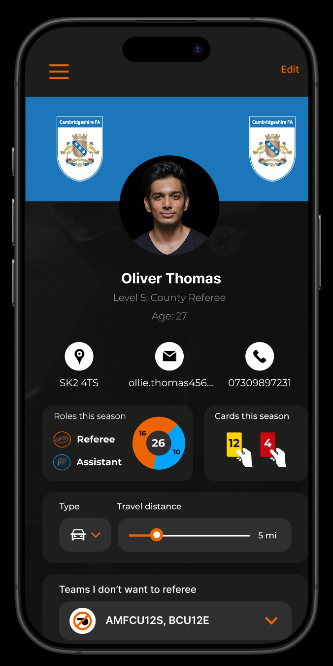 Referee screenshot 3